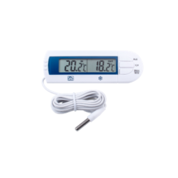 Thermomètre numérique de réfrigérateur avec sonde, congélateur de salle,  thermomètre d'alarme de réfrigérateur de haute